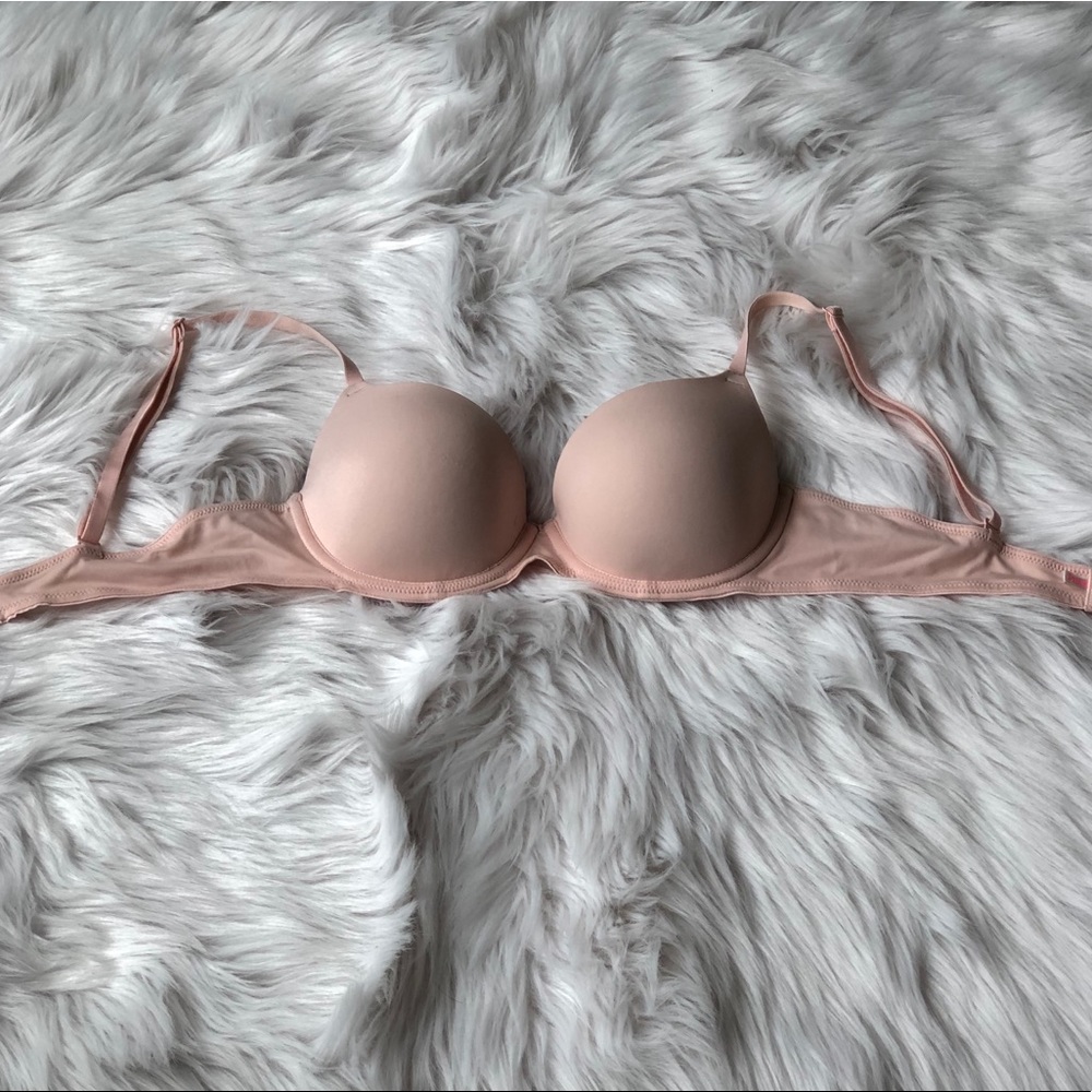 Victoria Secret PINK blush color bra, size 34B.